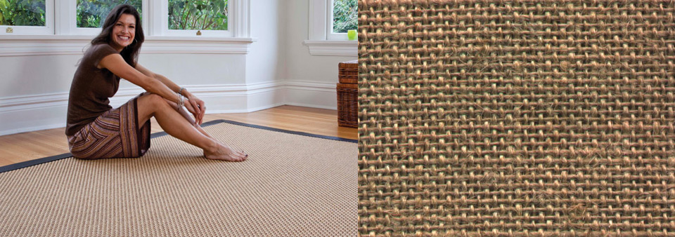 Intercarpets, natural fibres, floor covering, jute, sisal, seagrass