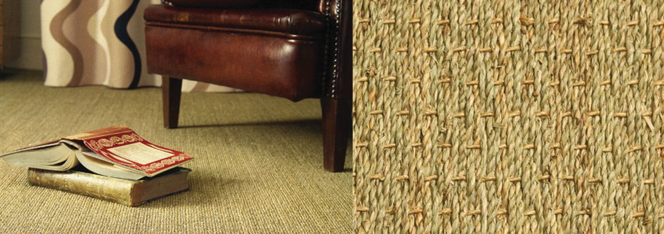 Intercarpets, natural fibres, floor covering, jute, sisal, seagrass